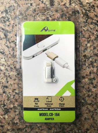 Porta-chaves Adaptador micro USB para lightning (iPhone/iPad/iPod)