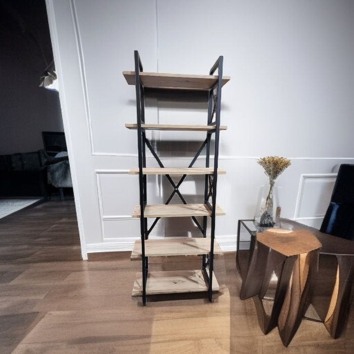 Стеллаж лофт loft 6 полиць 175×70×30сm