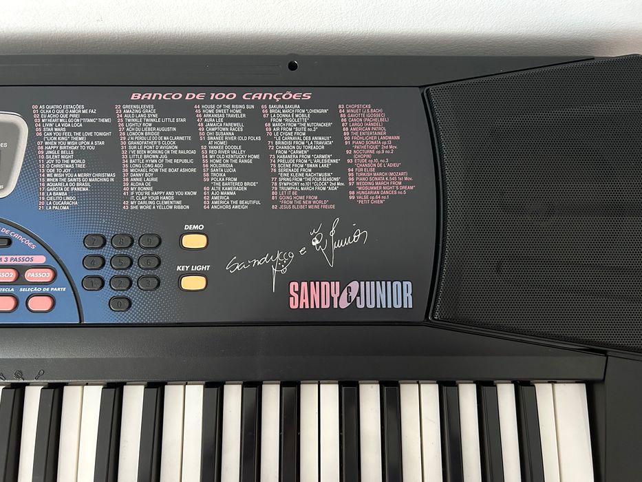 teclado Casio key lighting system LK-33