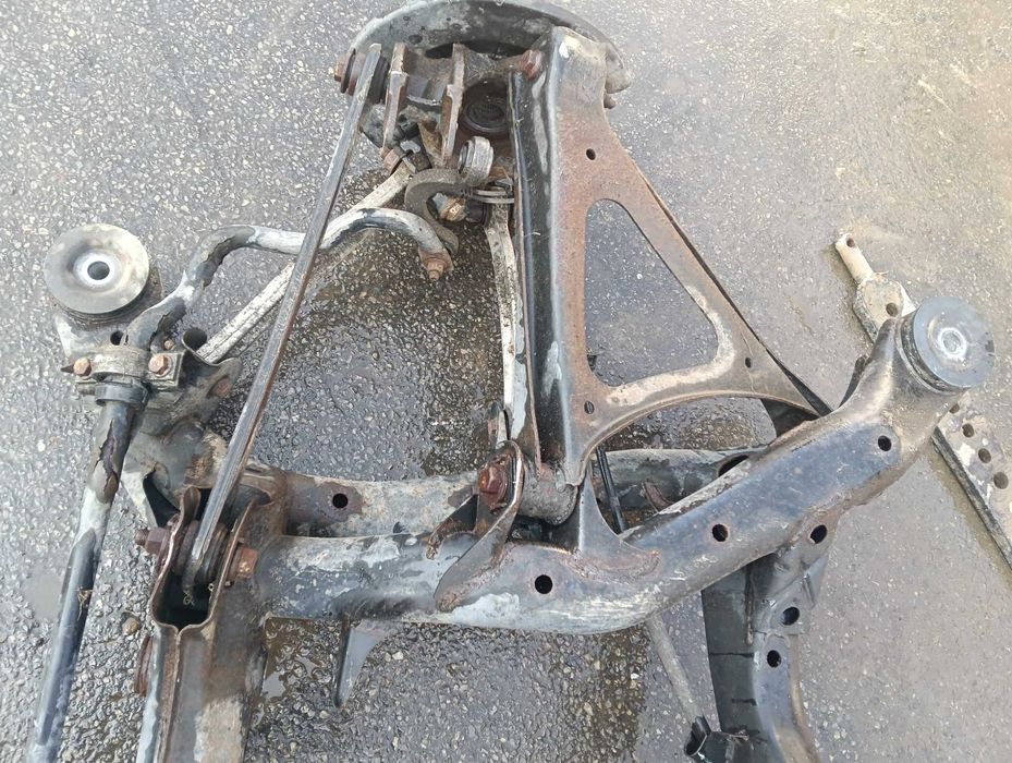 Wózek Zawieszenia Tył Sanki Audi Q7 4L kompletny Belka  Zwrotnice