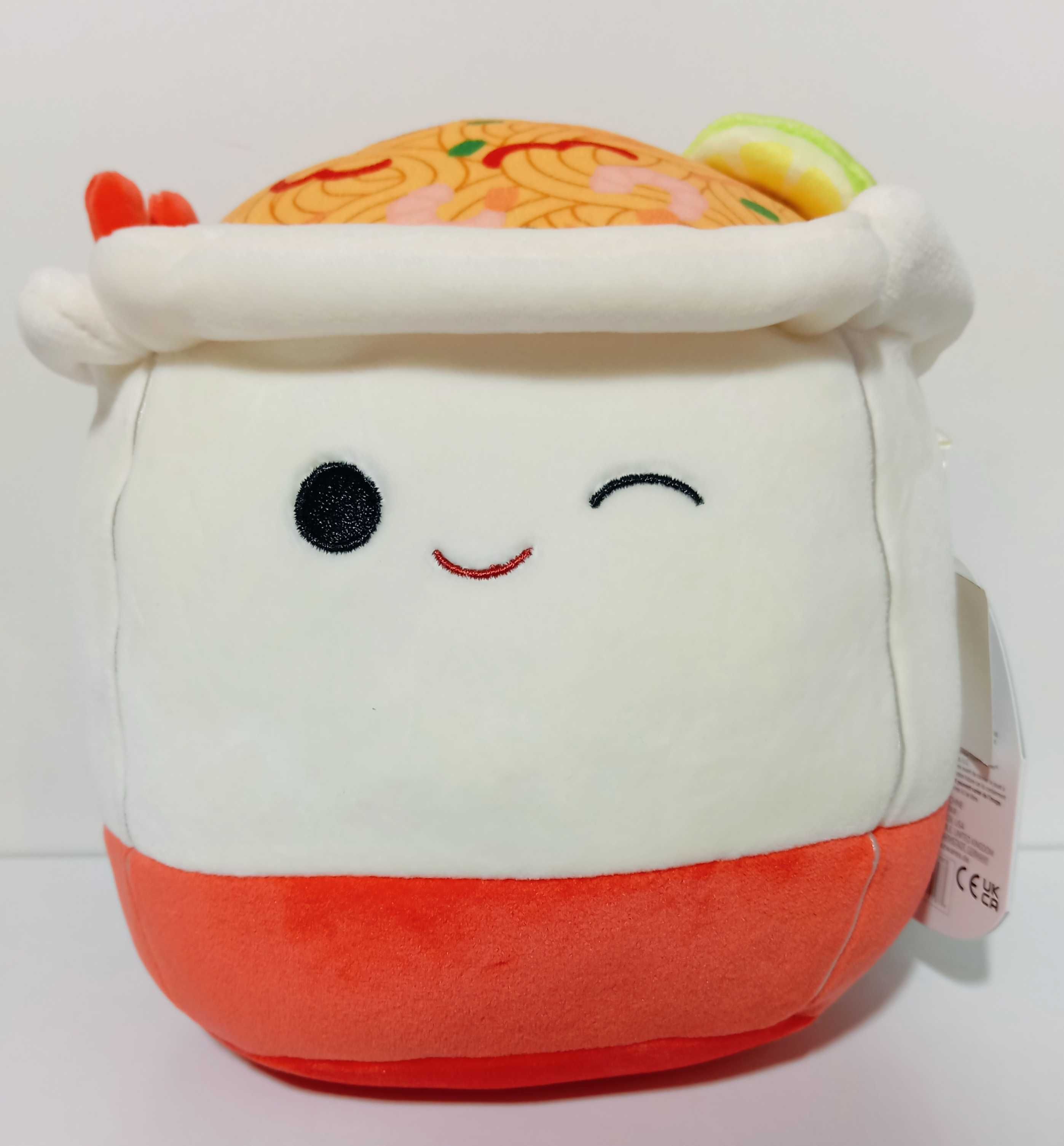 Nowa maskotka squishmallows 19 cm wesołe nudle