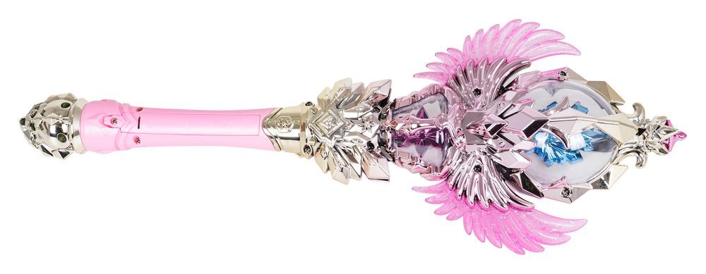 Magiczna Różdżka Z Funkcją Świateł I Dźwięku Różowa