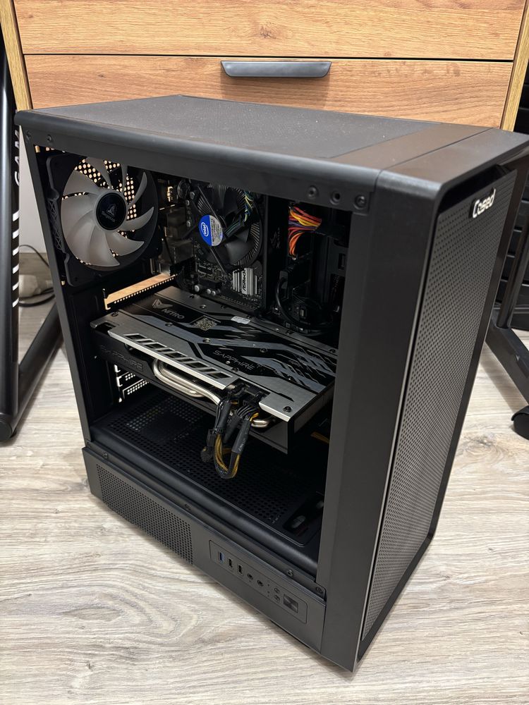 Komputer Gamingowy RX 580 Intel Core 10100F 16GB RAM DYSK SSD