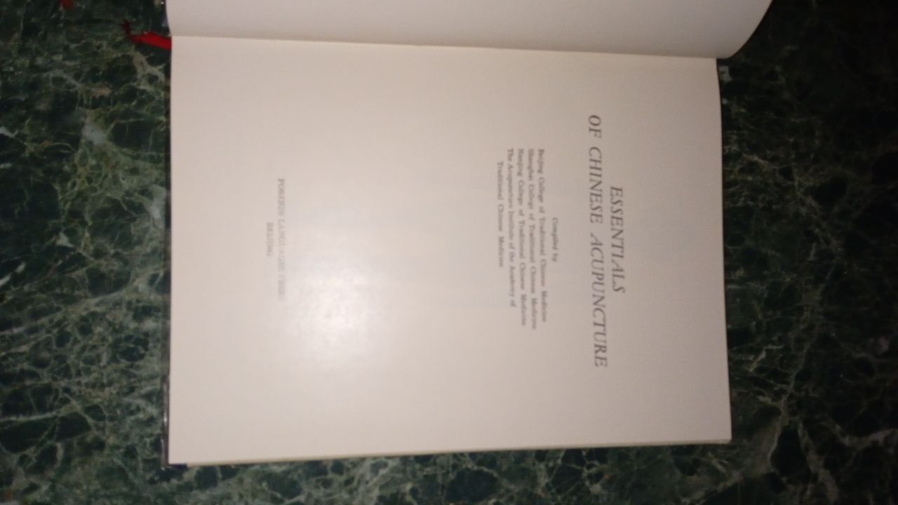 Essentials of Chinese Acupuncture. Foreign languages press
