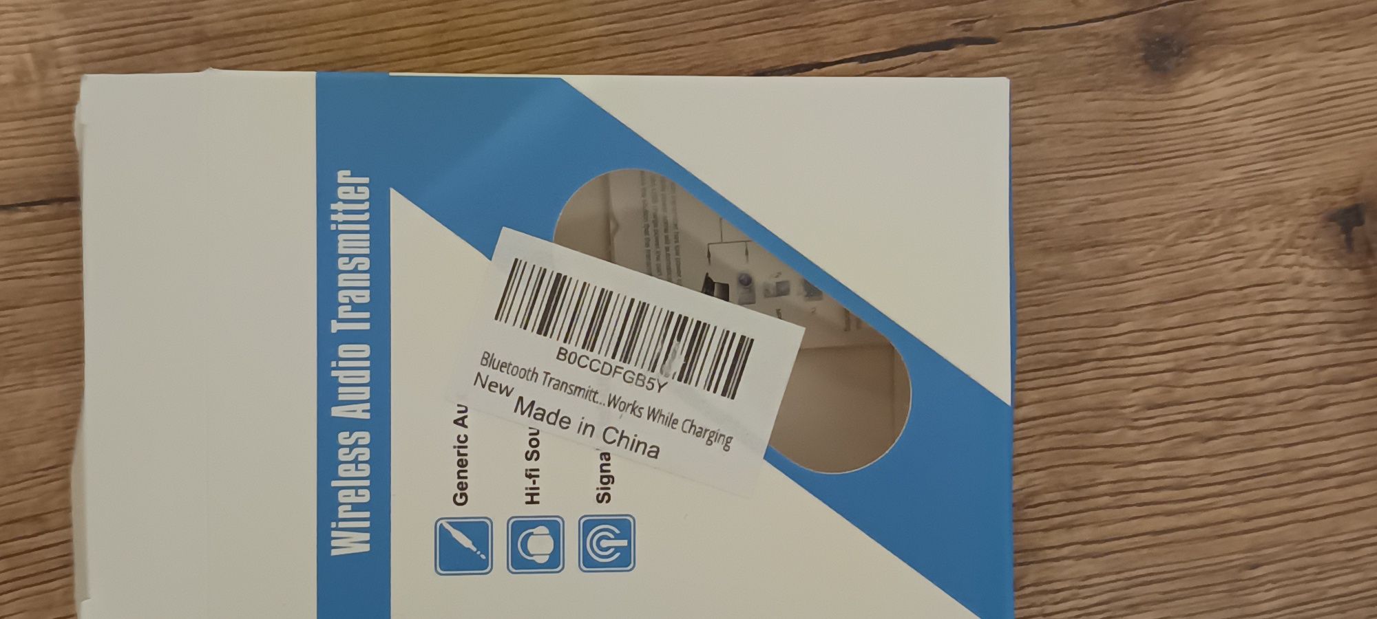 Nadajnik Bluetooth 5.0, bezprzewodowy przenośny adapter audio