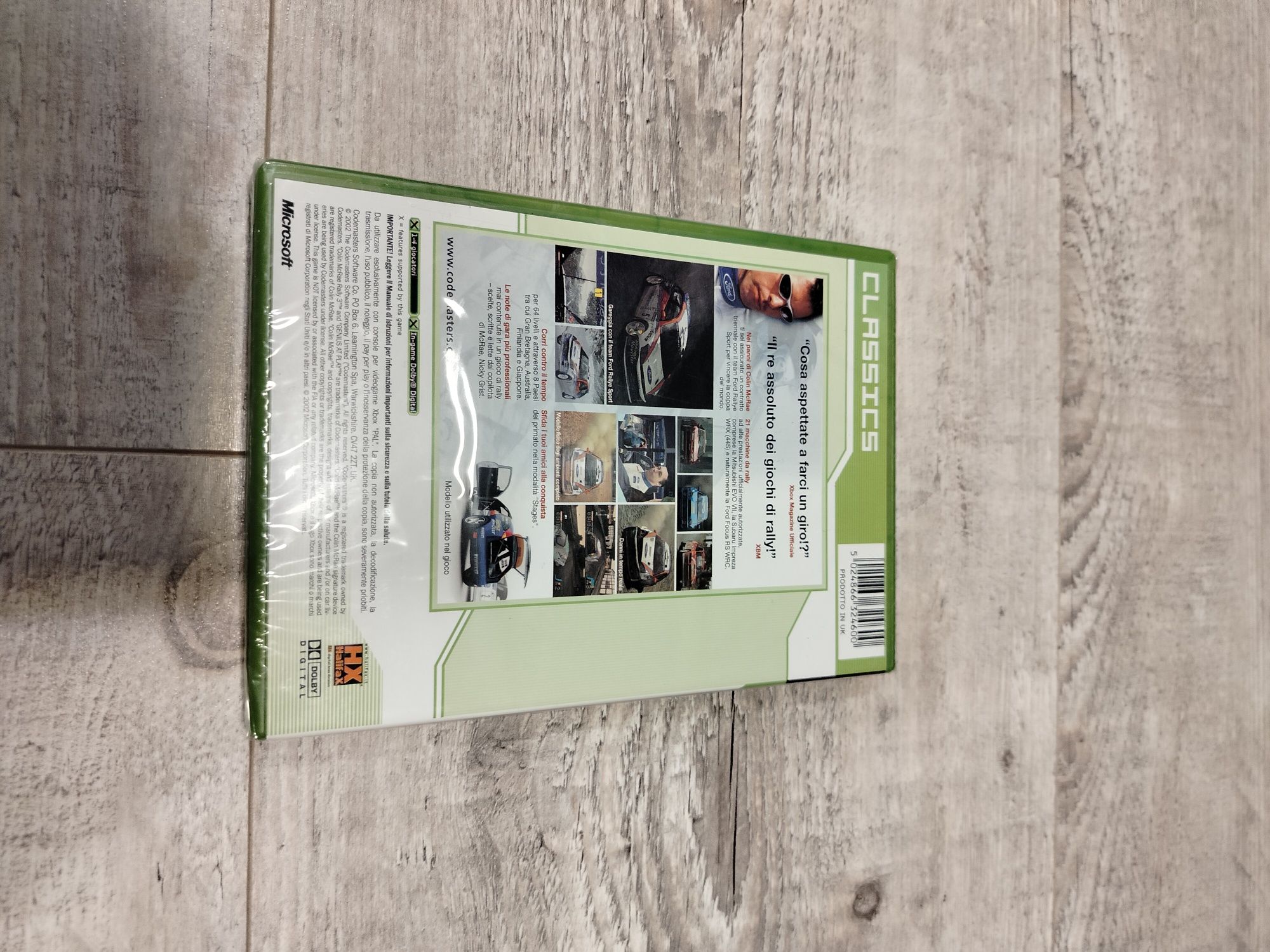 Gra Colin McRae rally 3 Xbox classic