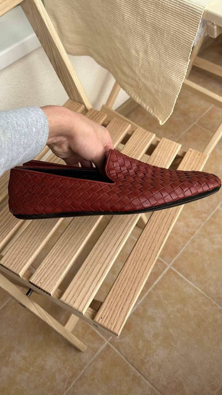 Чоловічі шкіряні мокасини, лофери, туфлі Bottega Veneta