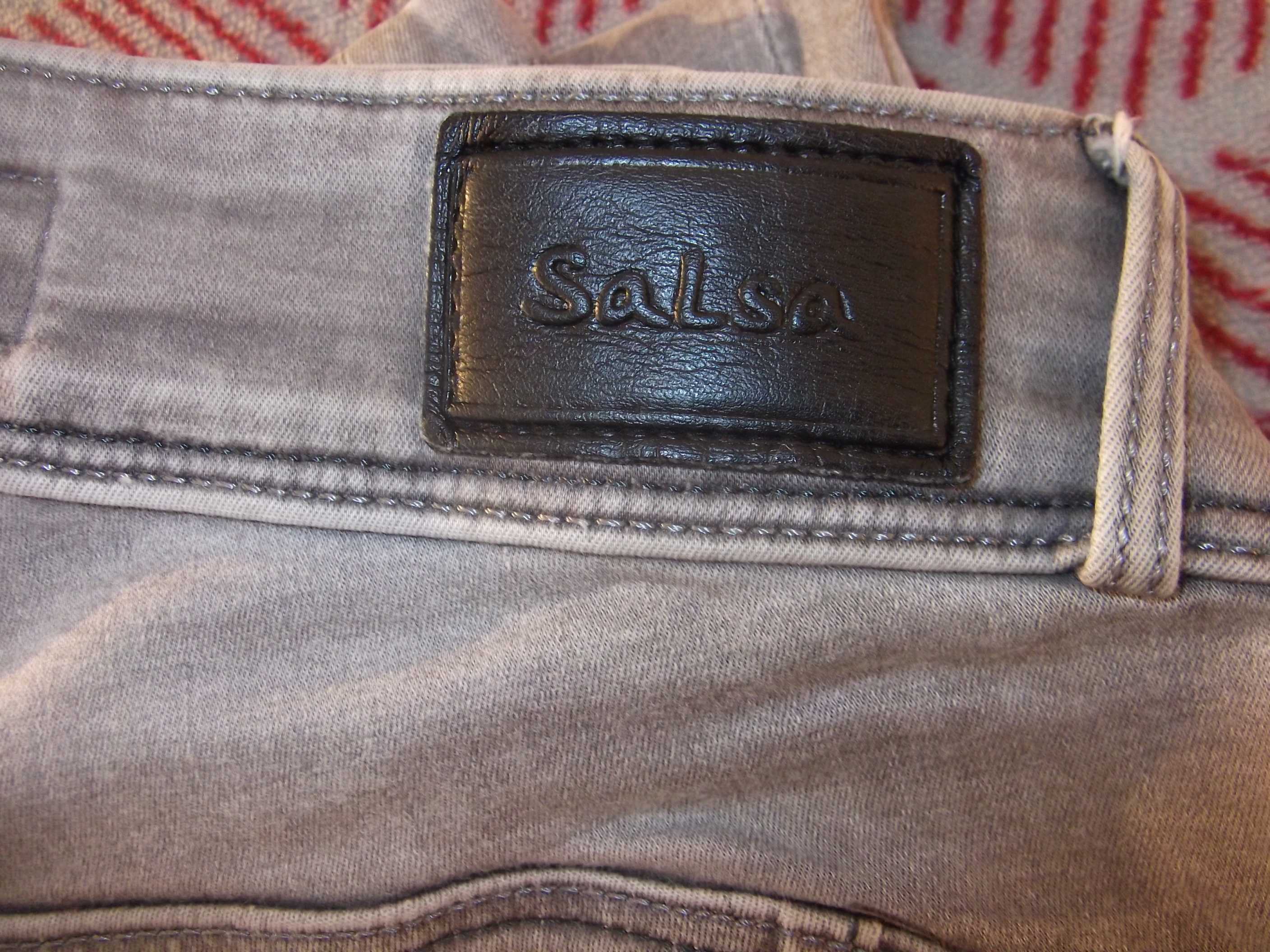 Calças ganga cinzentas justas / Skinny gray jeans - SALSA (W27/L30)