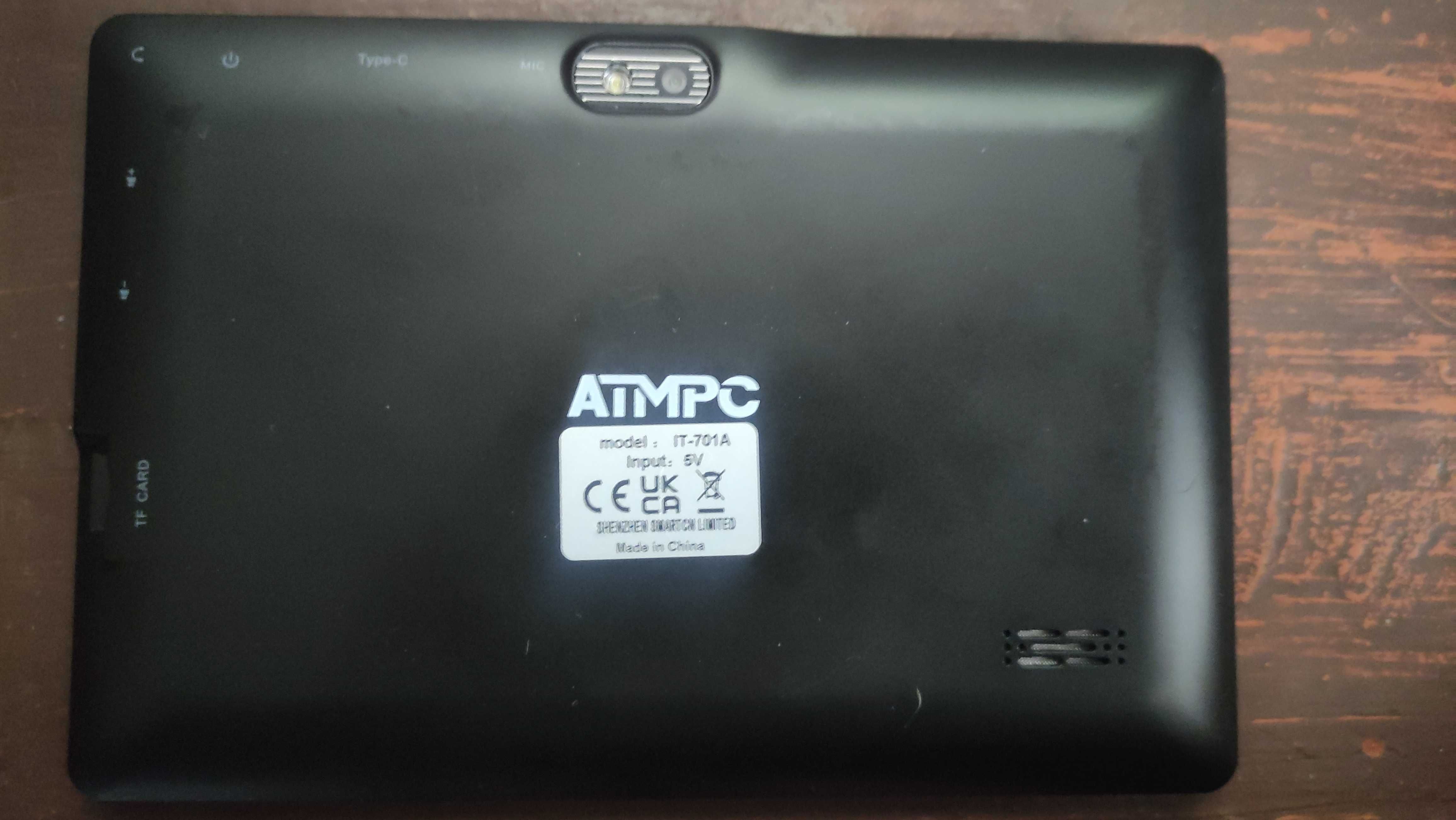 ATMPC Планшет 7"/17.78 см с 3 ГБ ОЗУ и 32 ГБ ПЗУ, Android 11, 4-ядра