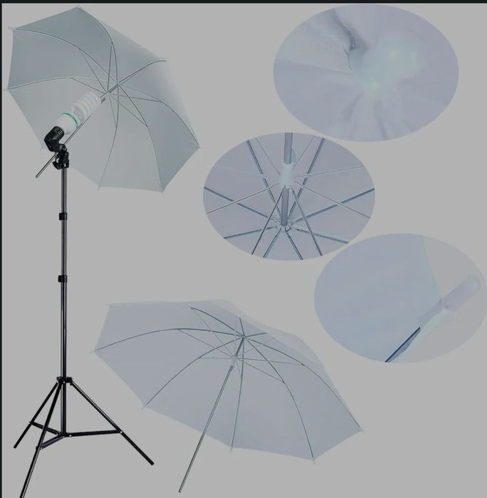 Zestaw oświetleniowy fotograficzny Statyw 3x tło Lampa 135W 5500K