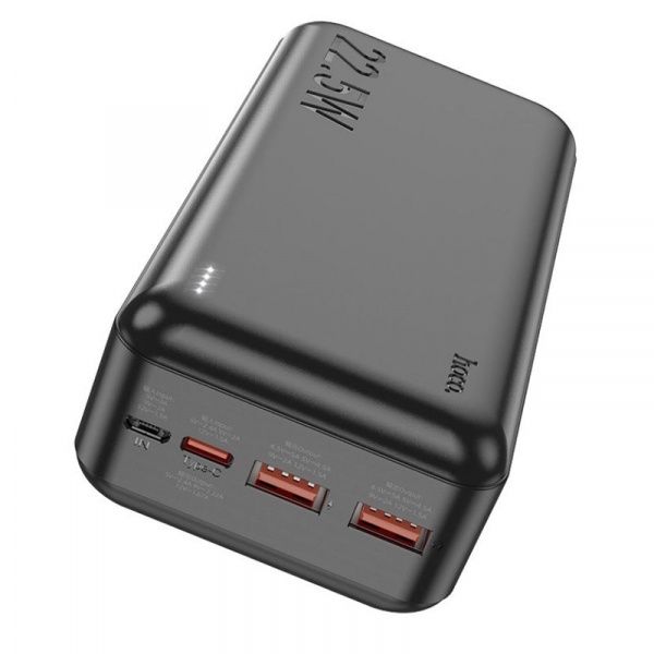 Портативное зарядное устройство Power Bank Hoco J101B 30000 mAh Astute