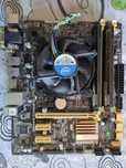 Płyta główna + procesor + pamięć 8GB RAM + Asrock B85M + Intel i5-4590