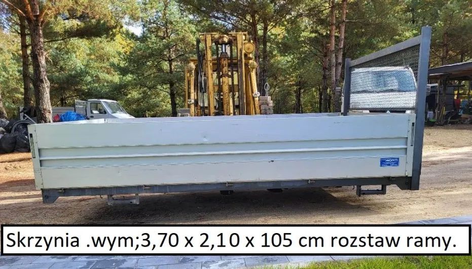 Skrzynia Ducato Iveco Daily Ford Transit Mercedes  Nissan kiper wywrot