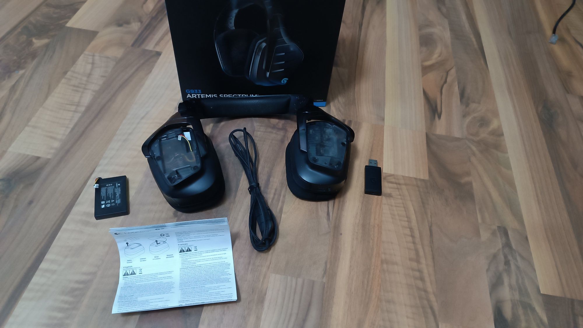 logitech g933 artemis spectrum wireless