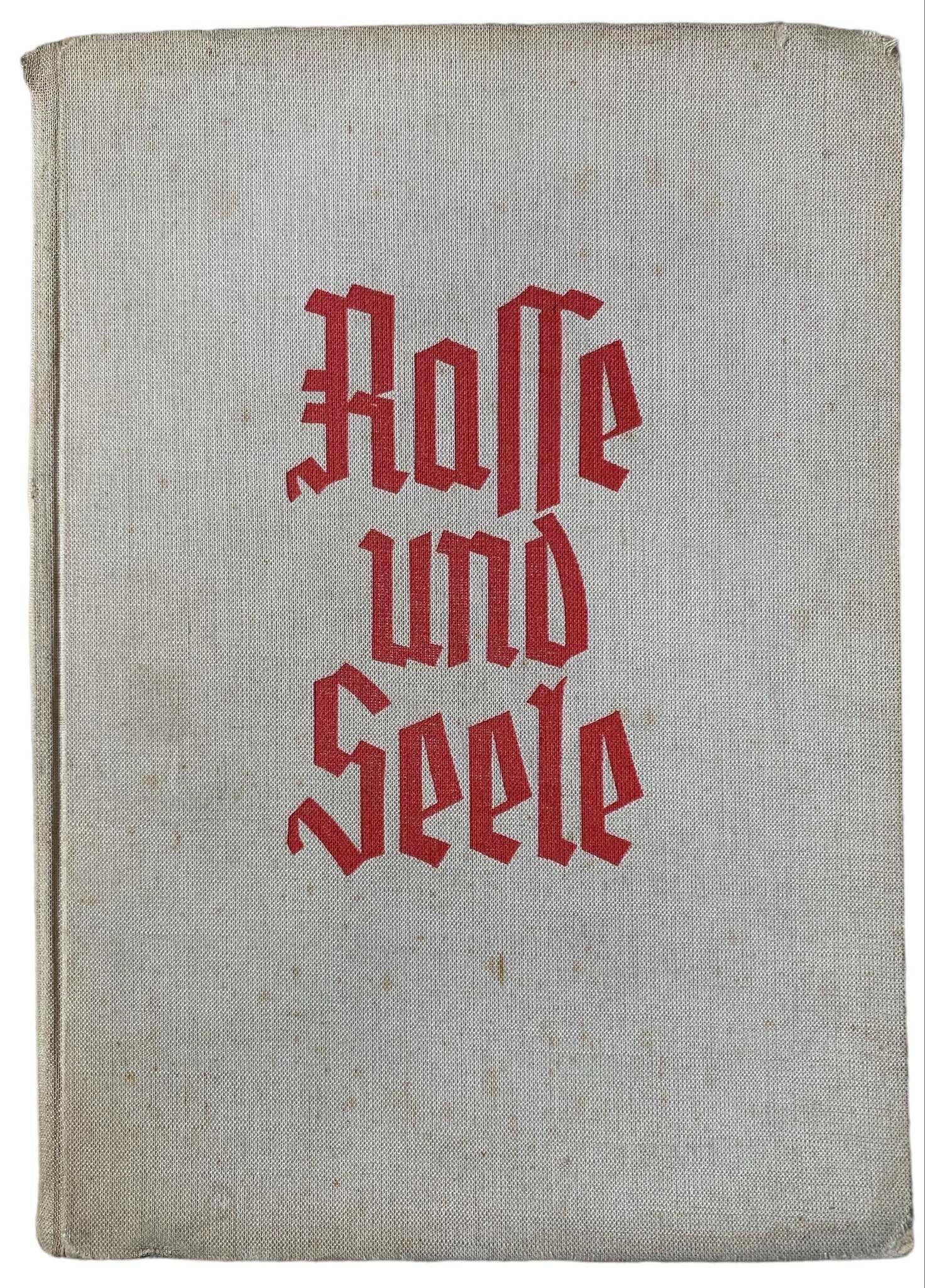 III Rzesza: Rasse und Seele Rasa i Dusza 1939