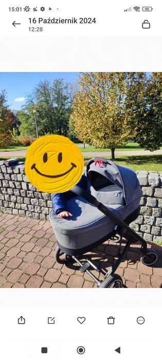Wozek Cybex Balios s lux szary