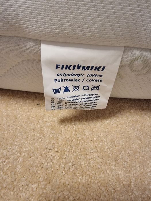 Materac do łóżeczka 120x60+ GRATIS