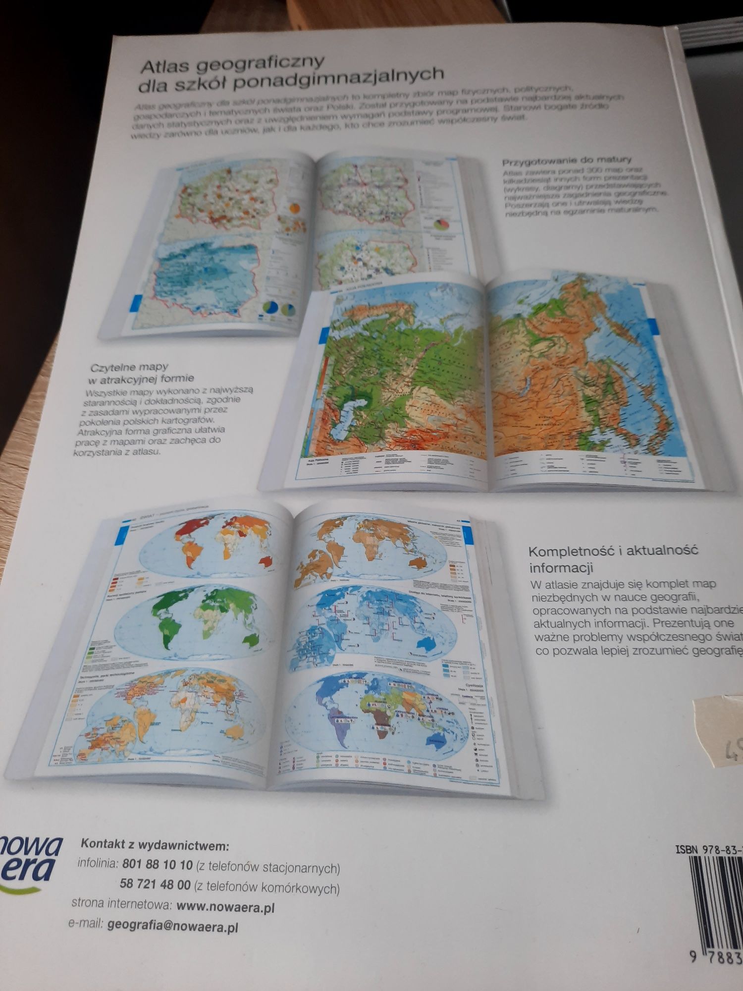 Atlas geograficzny wydanie rozszerzone