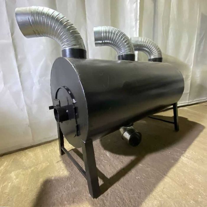 ДУЖЕ ЕКОНОМНА! ККД 90%! 1025м3! Піч Булер'ян Буржуйка / Печь Булерьян