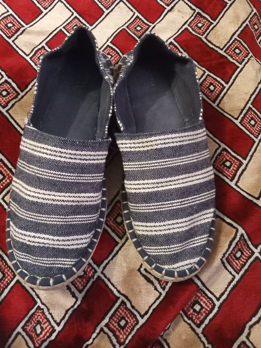 Чоловічі мокасини еспадрильї  ZARA