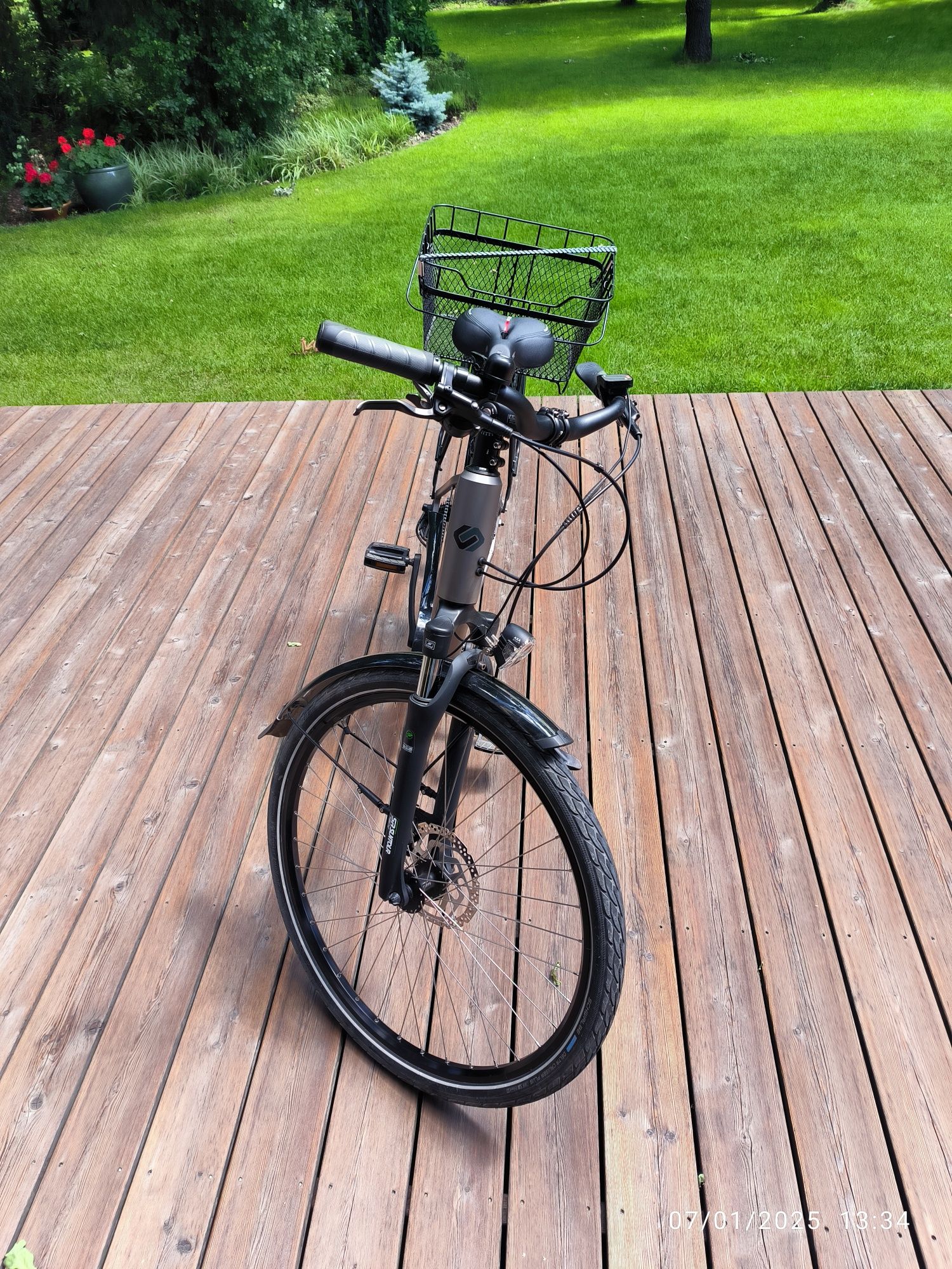 Rower elektryczny Unibike Optima 17"|Bateria 630Wh | Bardzo dobry stan