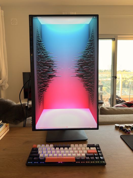 Monitor 4k N27p Lenovo - 3 meses de uso