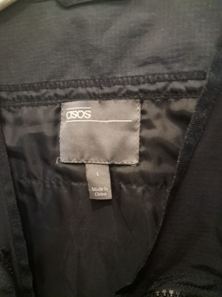 Kamizelka czarna techwear