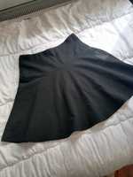 Чёрная теннисная юбка, размер  xs-s, в идеале
