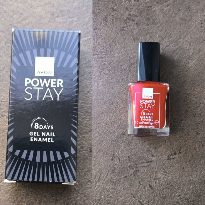 Lakier do paznokci power stay 8 days gel 10 ml Avon