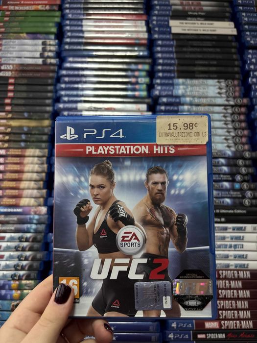 Гра UFC 2 на ps4, диск з грою на пс 4, ліцензія