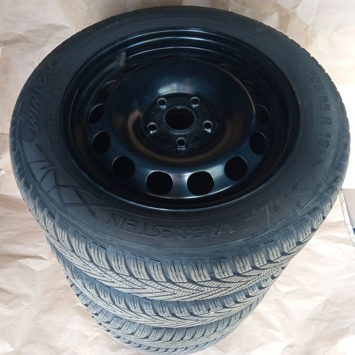 koła 16 205/55 zimowe jnowe vw seat skoda 2022 vredestein komplet