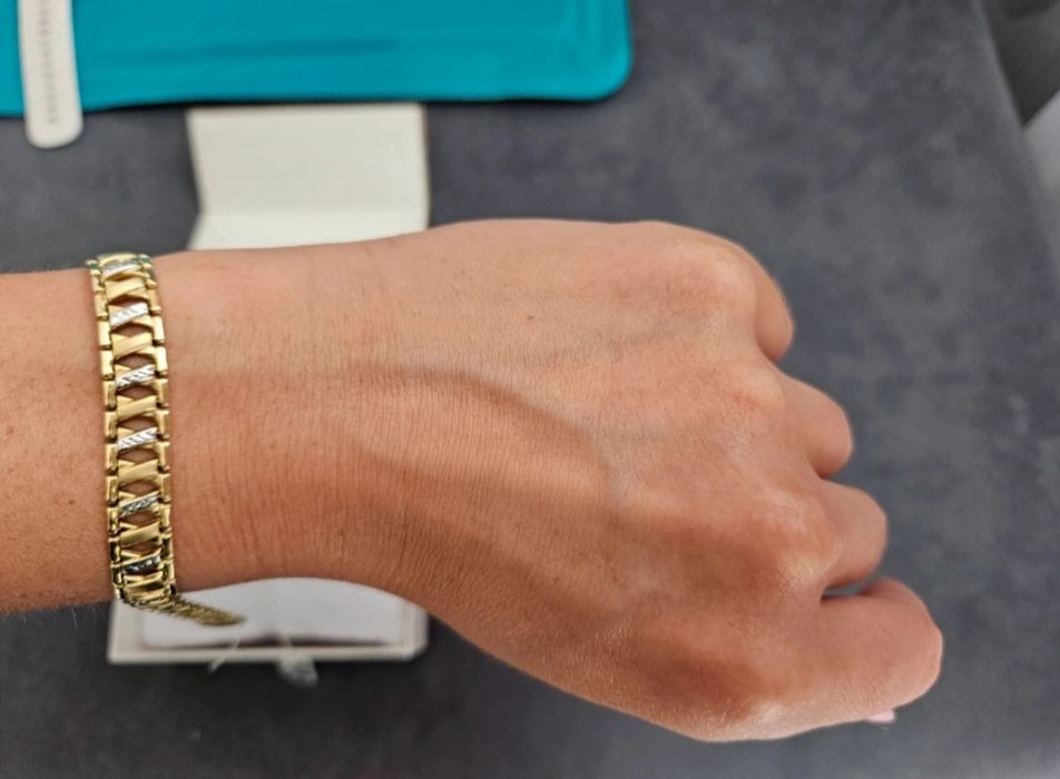 Złota bransoletka Apart