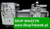 Skup maszyn urządzeń likwidacja fabryk zakładów narzędziowni tokarka