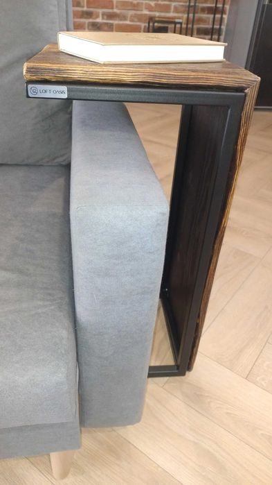 Zestaw stolik kawowy + boczny ze starego drewna LOFT OASIS