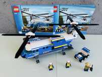 Lego - zestaw 4439 duży helikopter policyjny + quad policyjny.