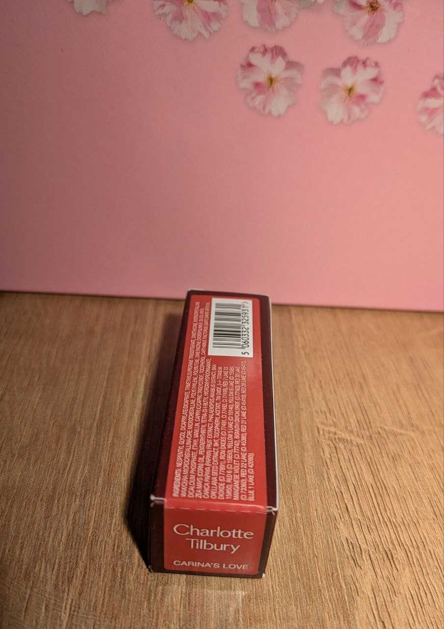 Charlotte Tilbury Hot Lips List Carina's Love - Pełnowymiarowa pomadka