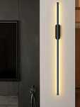 Eleganckie Kinkiety LED w kolorze czarnym
