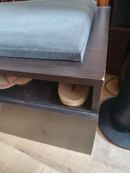 Zestaw do przedpokoju meble szafka lustro wieszak