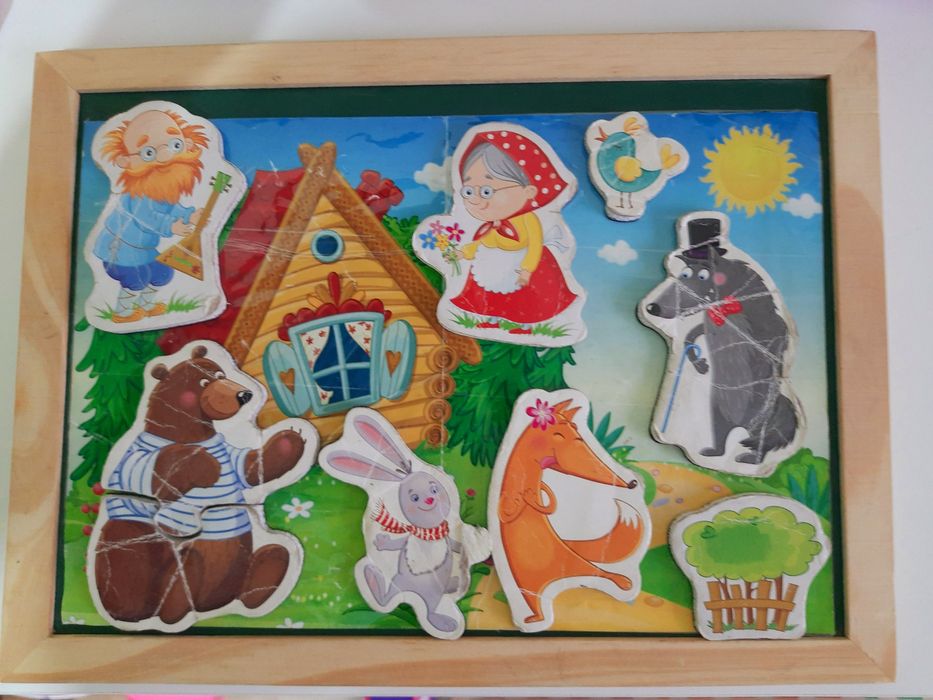 Color crazy cubes настільна гра, магнітні ігри, колобок, Тєрємок