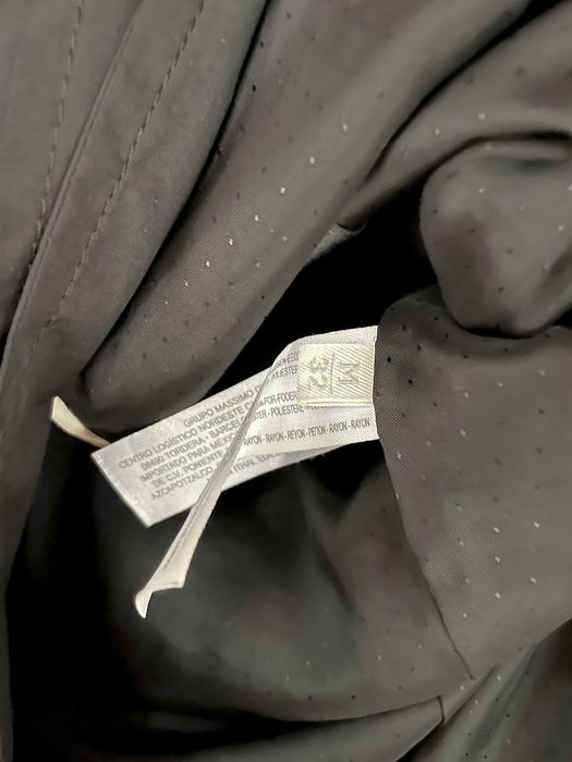 Płaszcz Massimo Dutti czarny trencz prochowiec