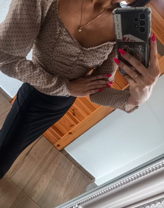 Body piękne stylowe czekoladowe XS S