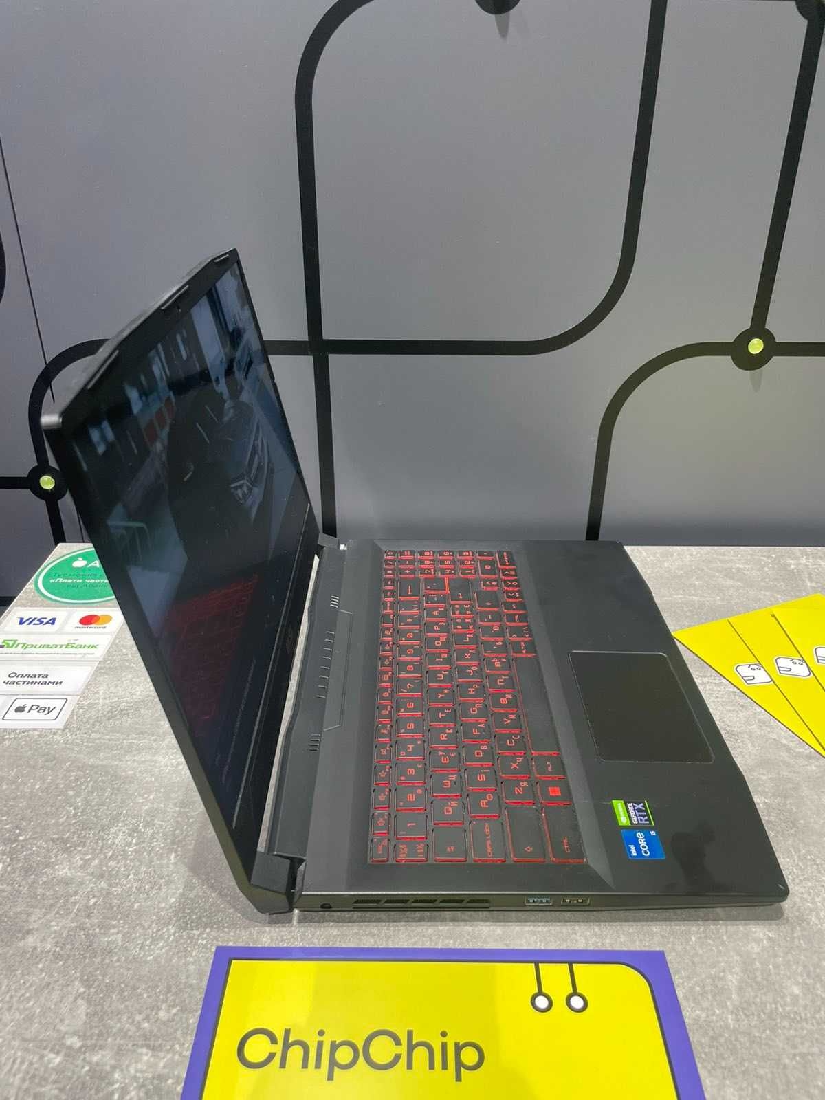 Игровой ноутбук MSI GF66 Katana∎i5-11400H∎RTX 3060∎DDR4–16GB∎SSD-512GB