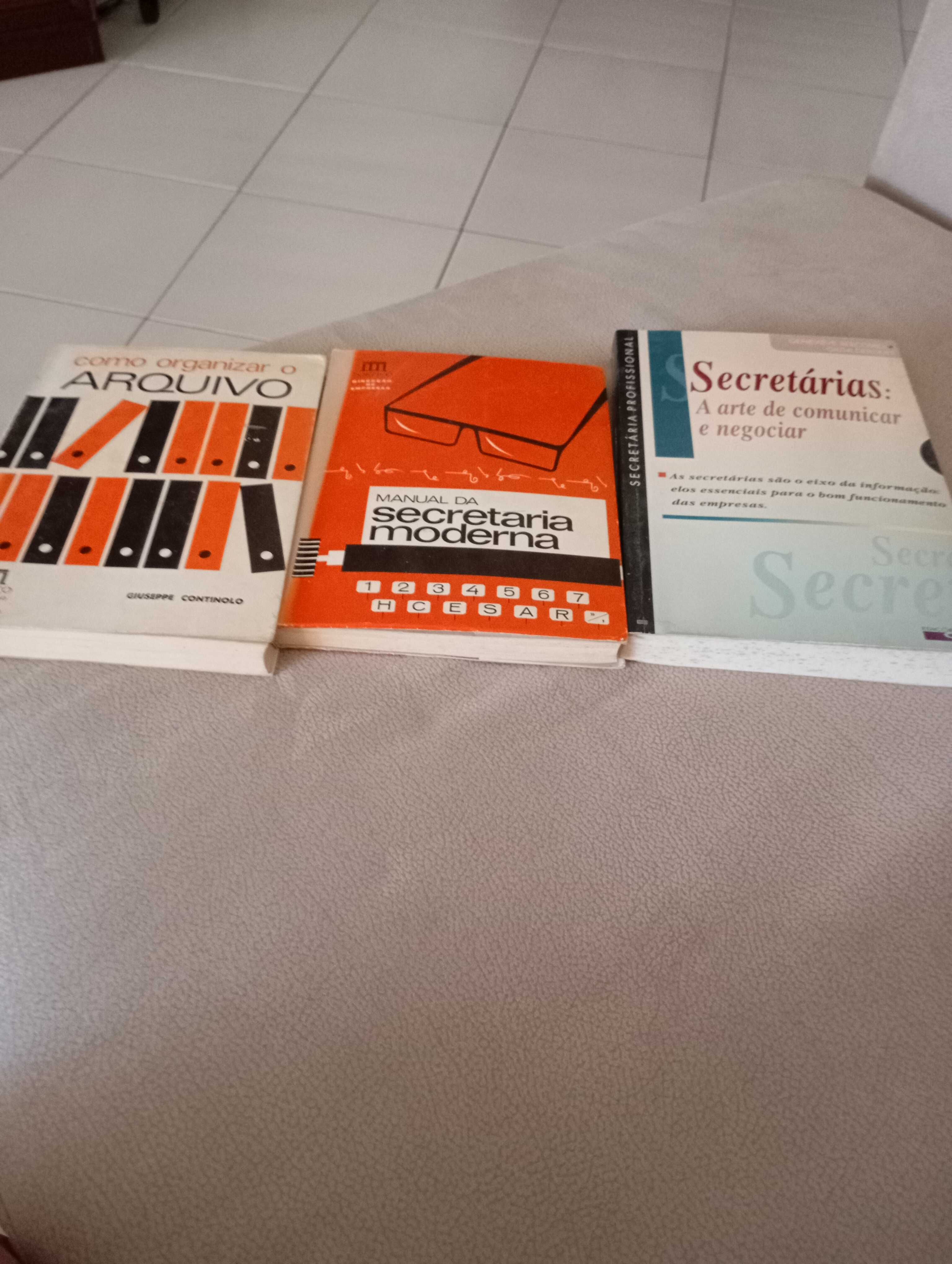 Livros para profissionais de secretariado