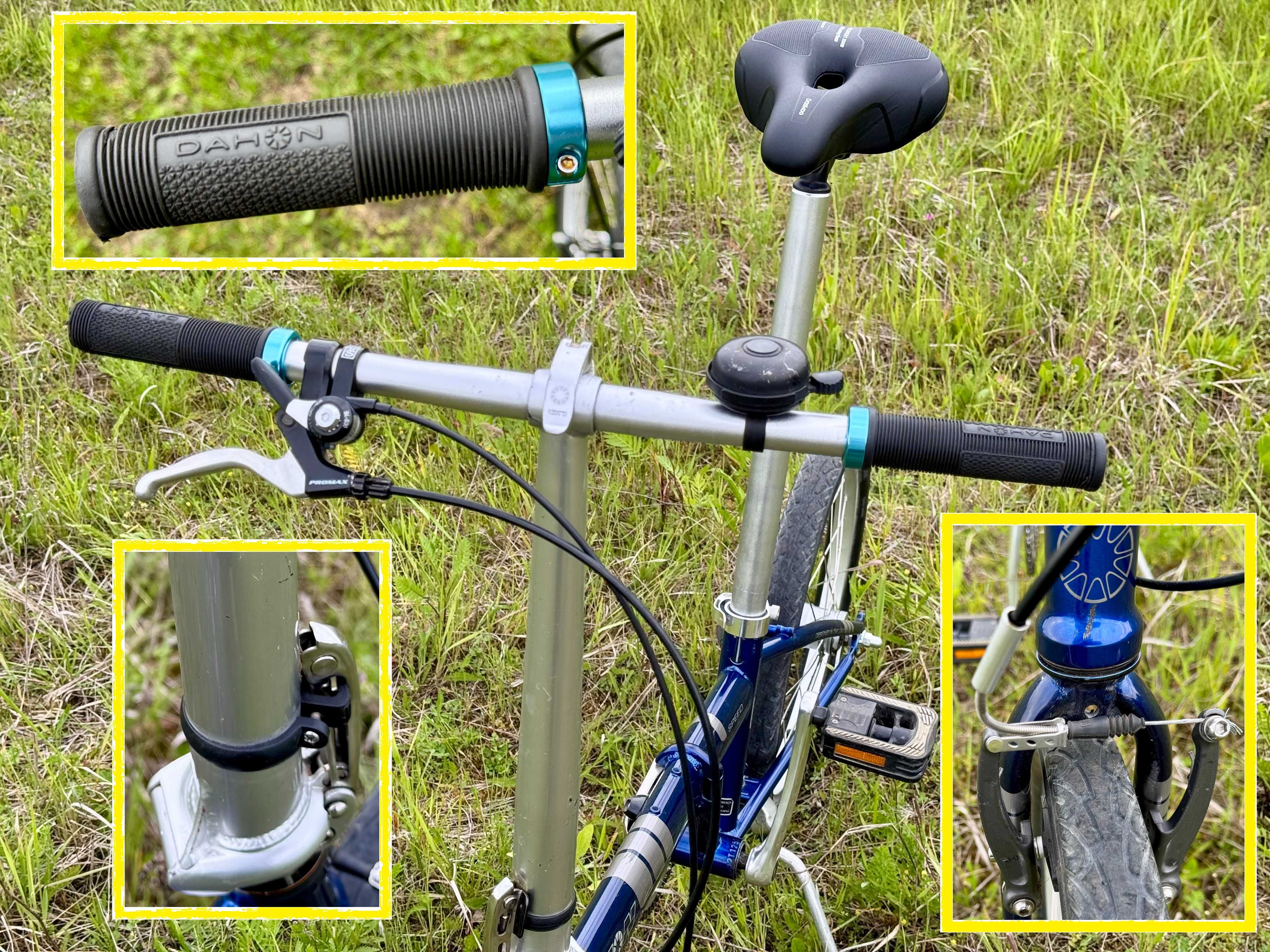 Rower składany Dahon Speed - CROMOLY - piasta 3-biegowa