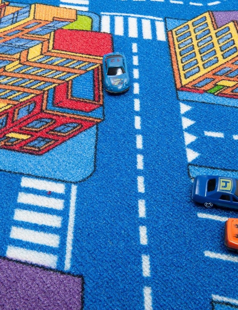 Dzieciecy dywanik do pokoju w ulice