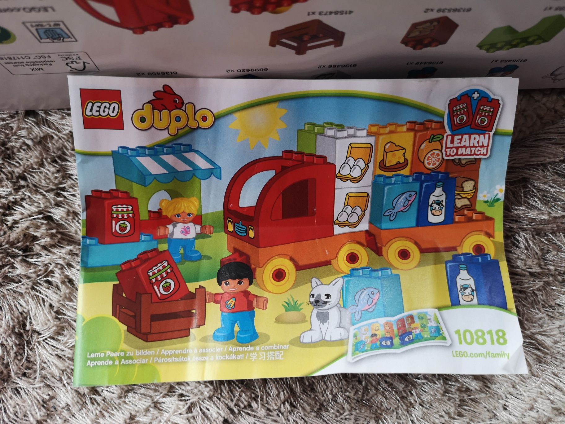 Lego duplo 10818 Moja pierwsza ciężarówka