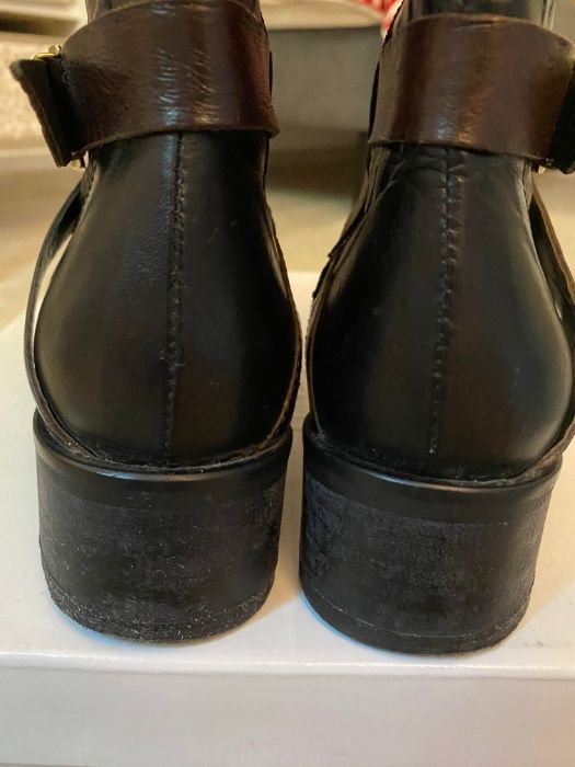 Kozaki KAZAR ze skóry koźlęcej 36r.