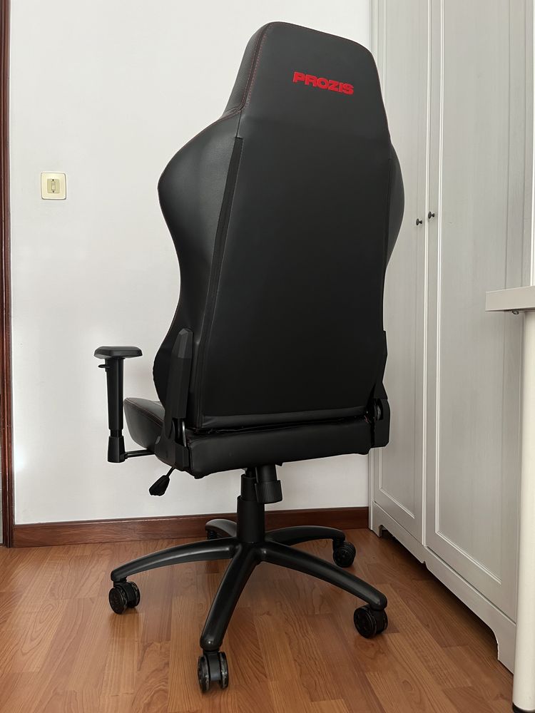 Cadeira Premium de escritório e gaming Prozis - gotham red