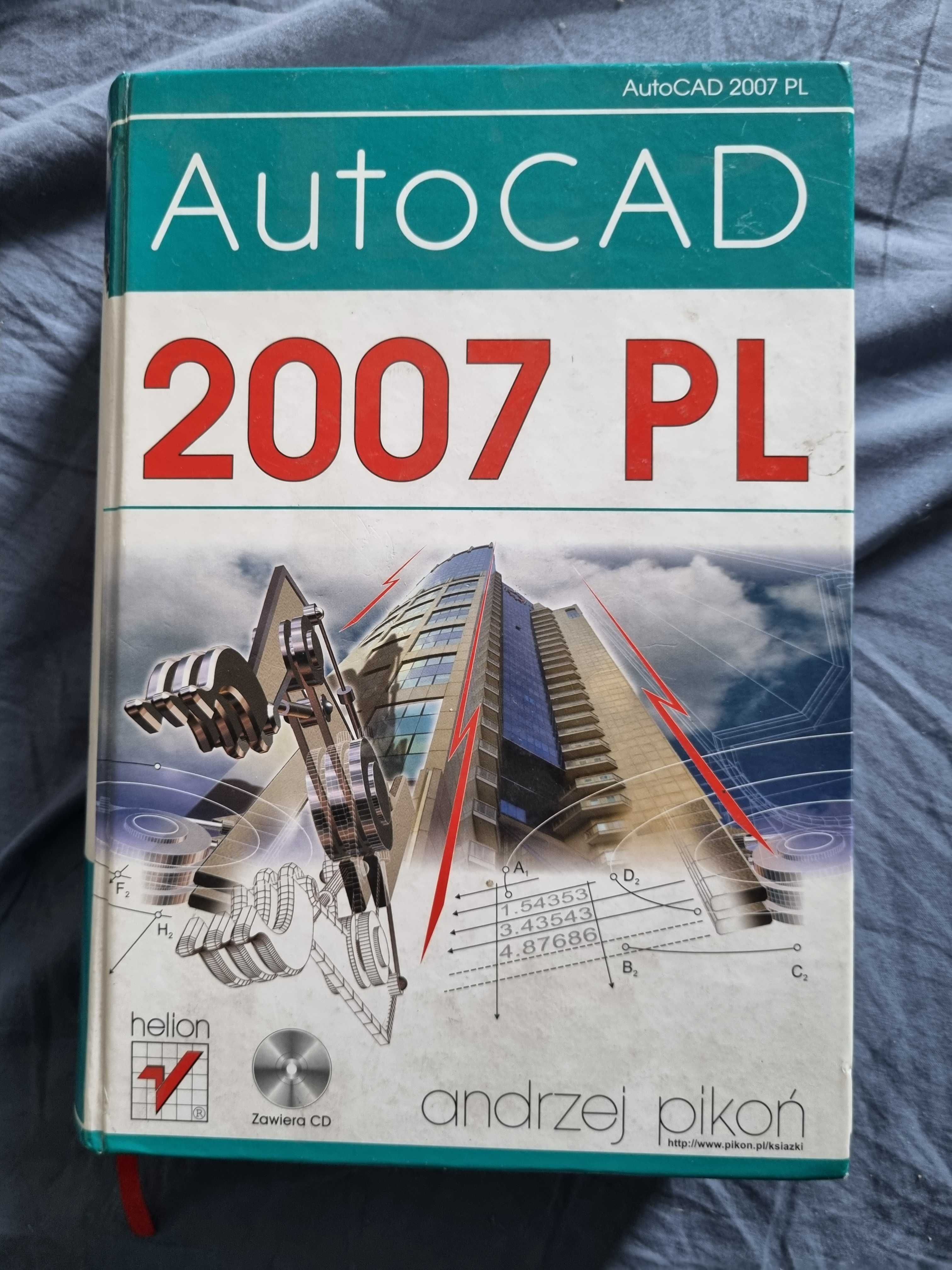 Książka AutoCAD 2007 PL + płyty