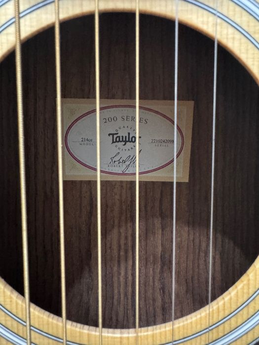 Gitara Elektroakustyczna Taylor 214 Ce + Gig Bag TAN. Stan Idealny!